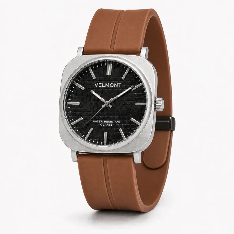 Modern Square Dial Watch for Men – Premium Magnetic Clasp Edition