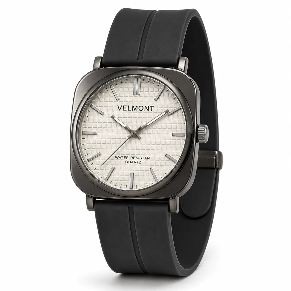 Modern Square Dial Watch for Men – Premium Magnetic Clasp Edition