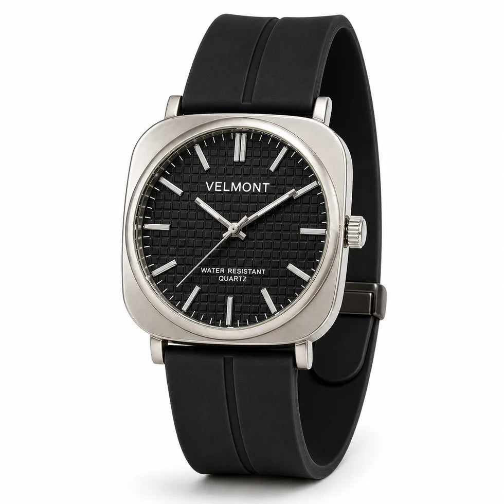 Modern Square Dial Watch for Men – Premium Magnetic Clasp Edition